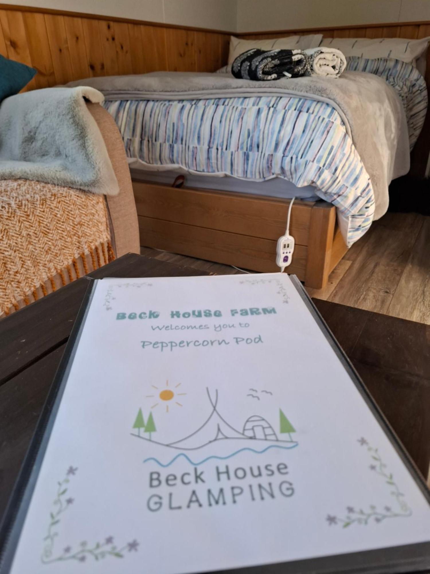 Peppercorn Pod At Beck House Glamping Otel Salmonby Dış mekan fotoğraf